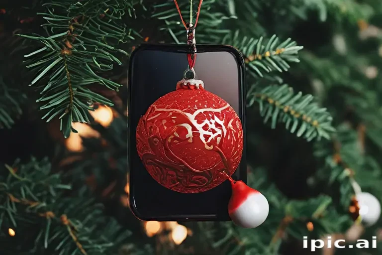 aesthetic christmas iphone wallpaper