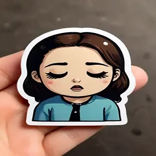 sad sticker