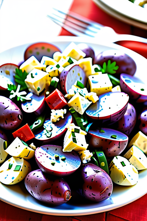 red hot and blue potato salad recipe