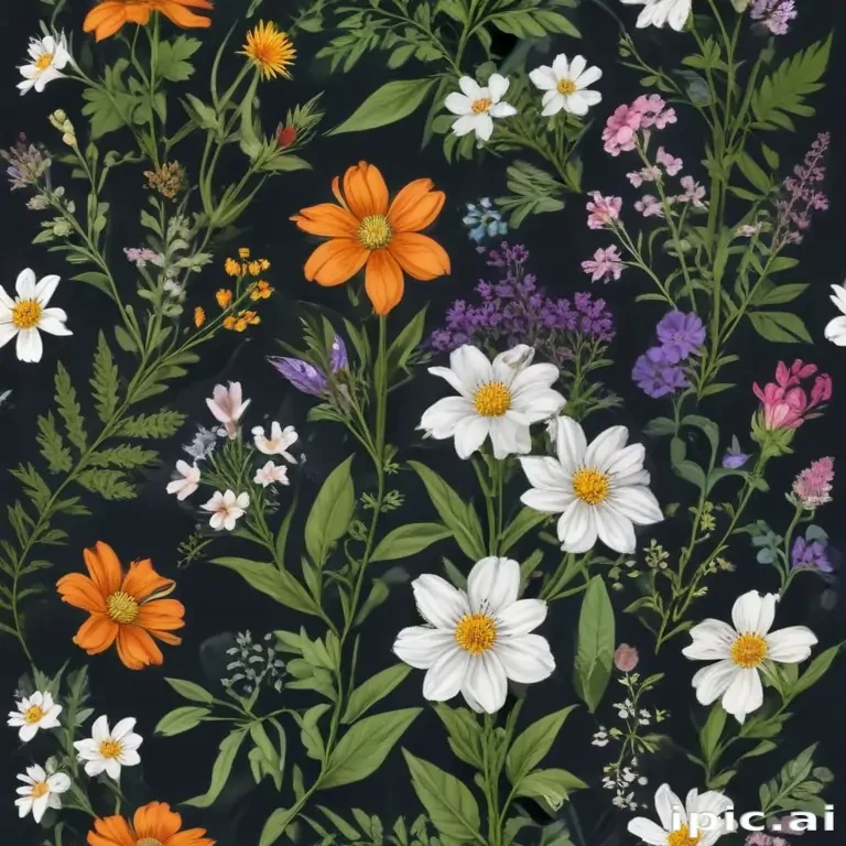 free wildflower clipart