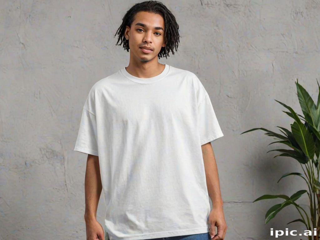 oversized t shirt mockup