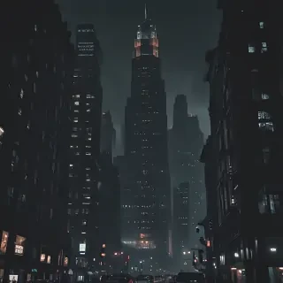 dark city aesthetic
