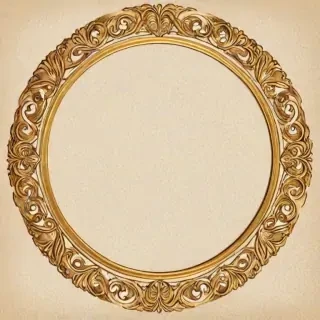 circle frame clipart