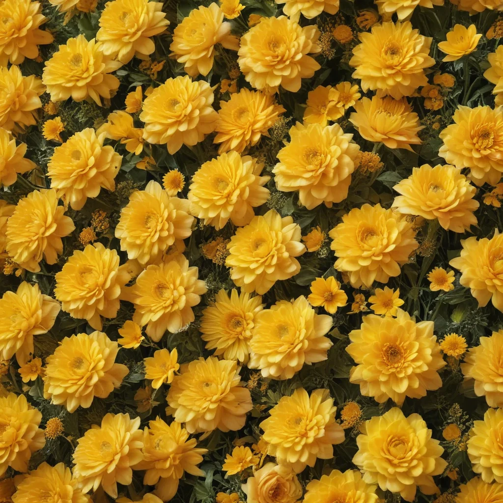 yellow aesthetic background
