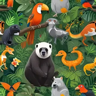 rainforest animals