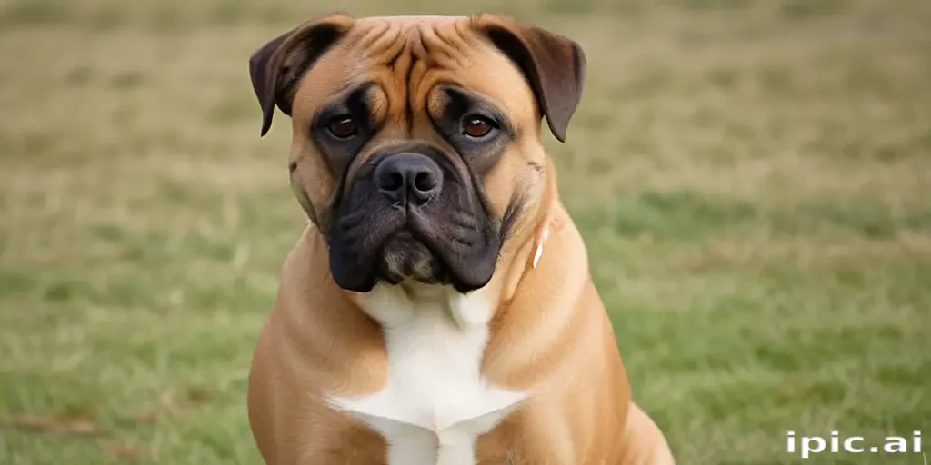 staffy bull bullmastiff