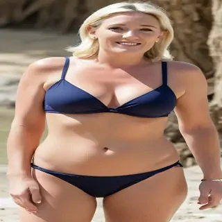 marine le pen bikini