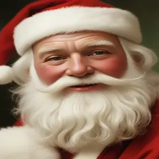 vintage santa images free