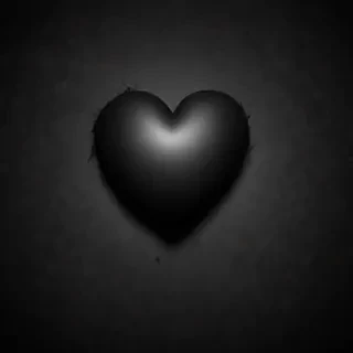 black heart background