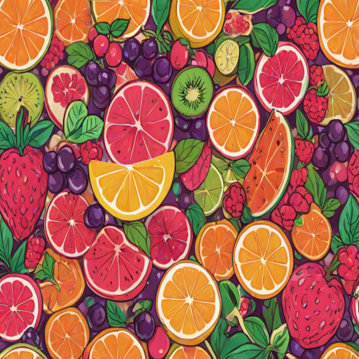 aesthetic fruit background