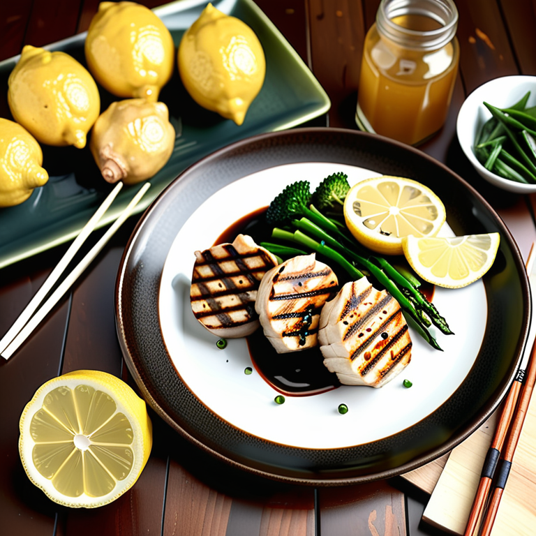 lemon and ginger asian grille