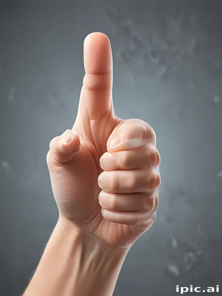 transparent thumbs up