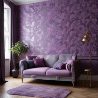 purple wallpaper with glitter