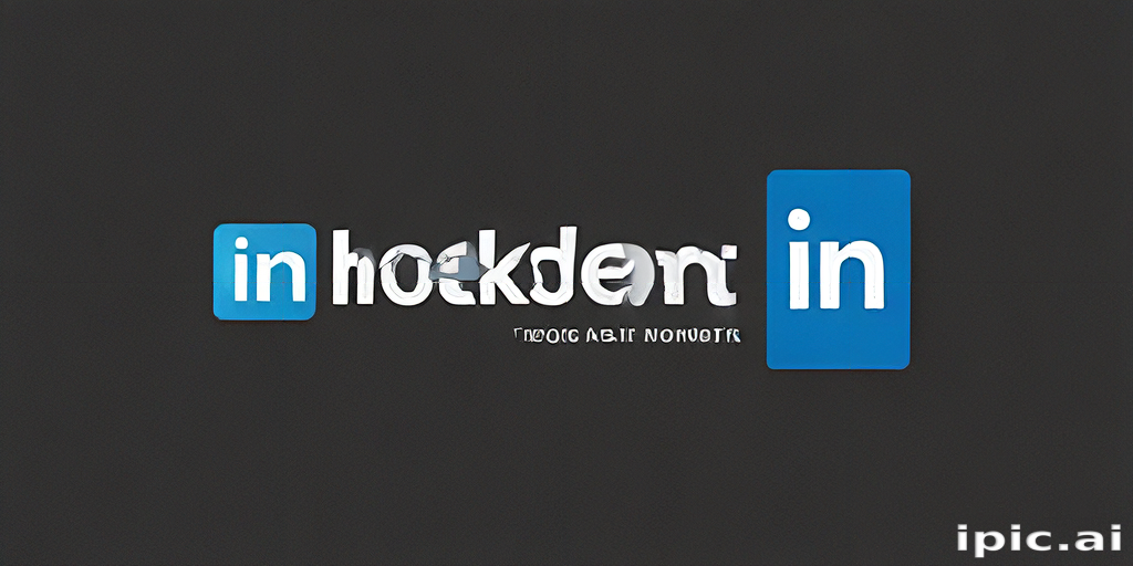 Creative Representation of LinkedIn with a Playful Twist on Words