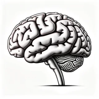 brain images drawing