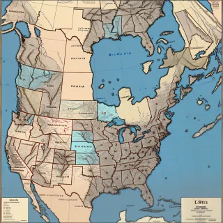 us map with states