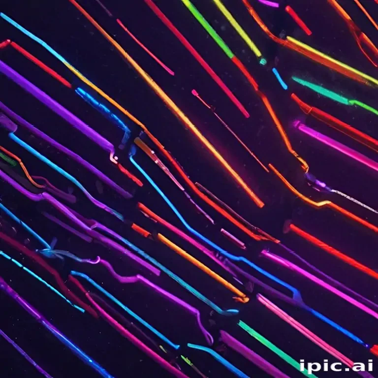 neon color background