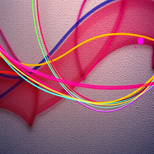 abstract colorful lines and shapes on a textured background, high dynamic range, f/2.8, 1/125 sec, ISO 100, 50mm lens, soft focus, DSLR camera, vibrant colors and contrast enhancement