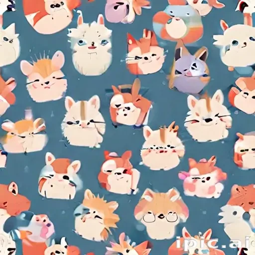 cute animal background