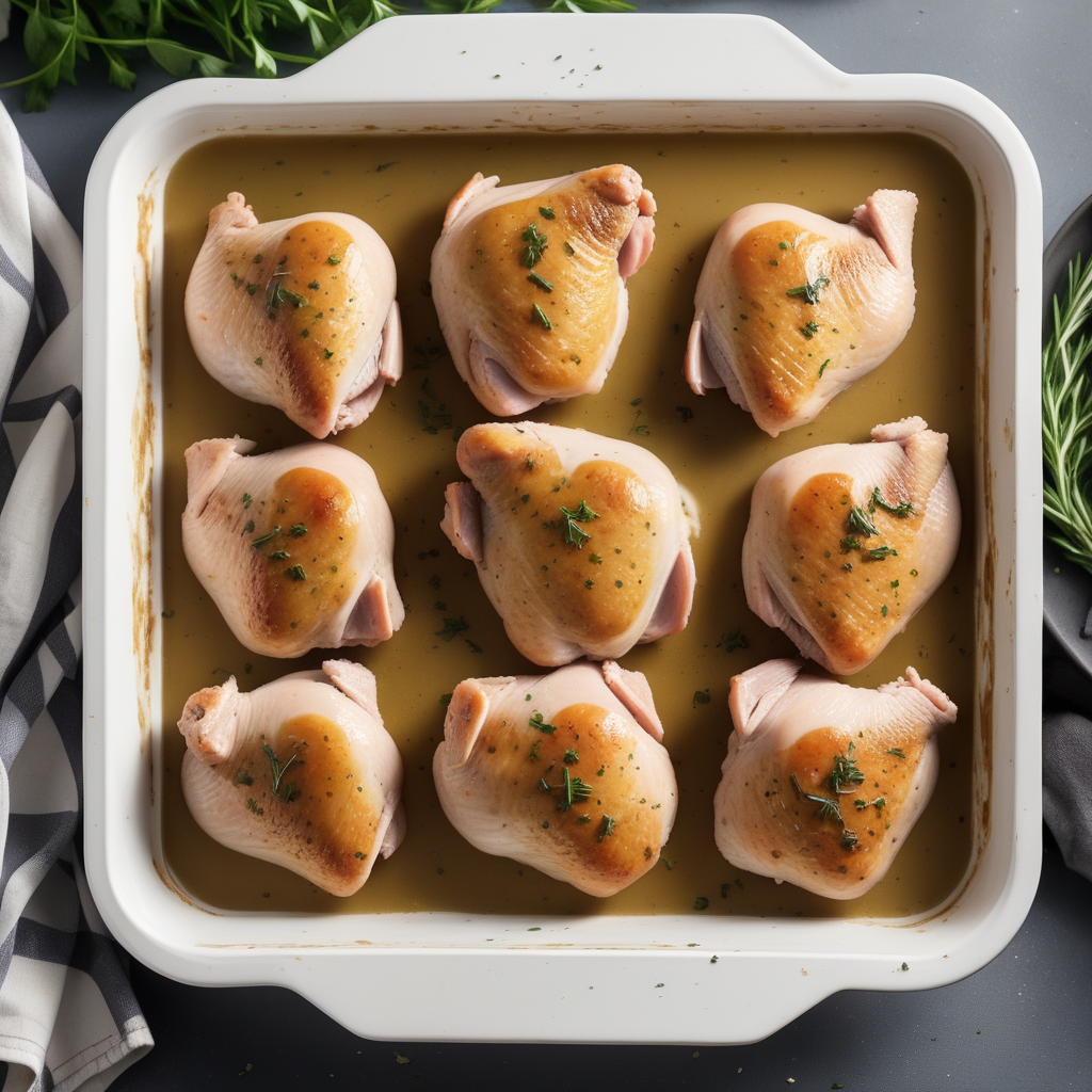 how long to bake frozen chicken thighs