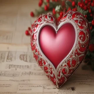 a heart wallpaper