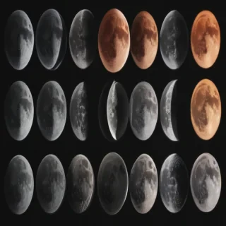 moon phases png