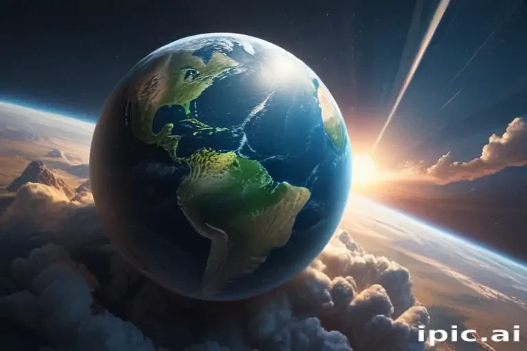 animated pic of earth