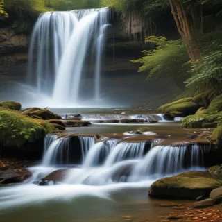 water fall wall paper