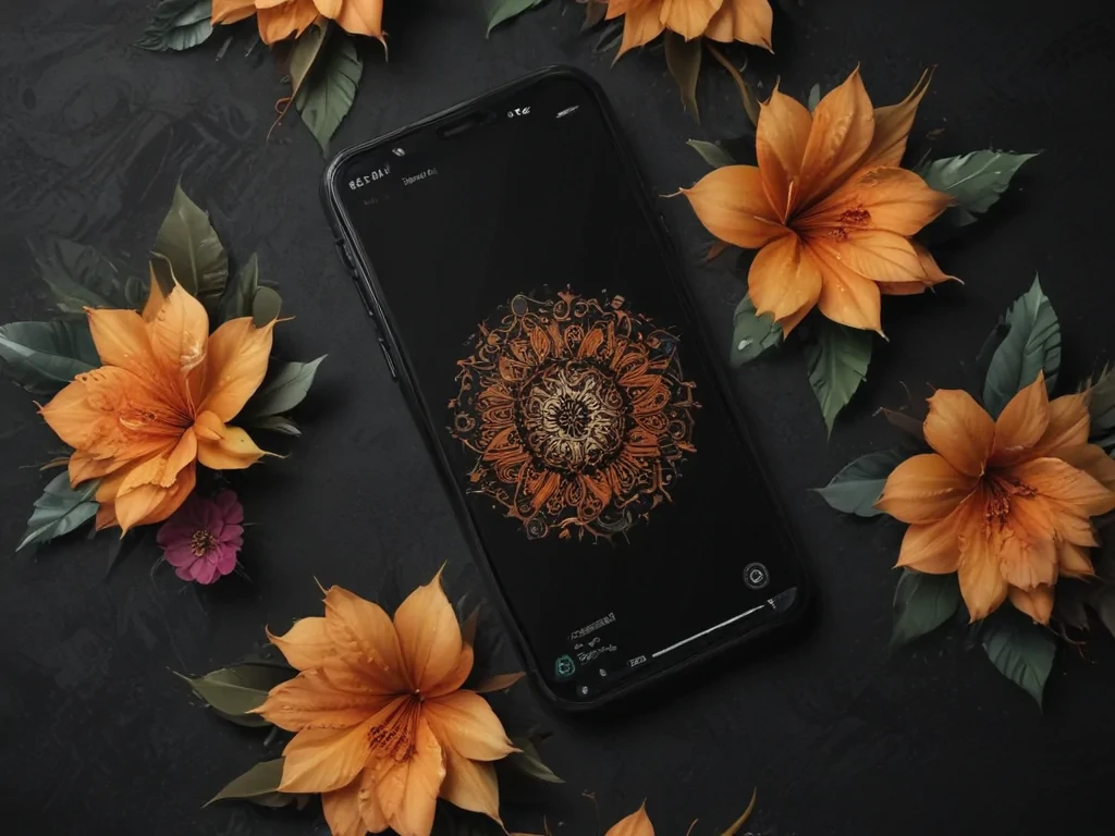 wallpaper for phone aesthetic black