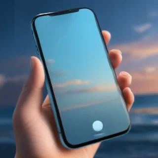 light blue iphone wallpaper