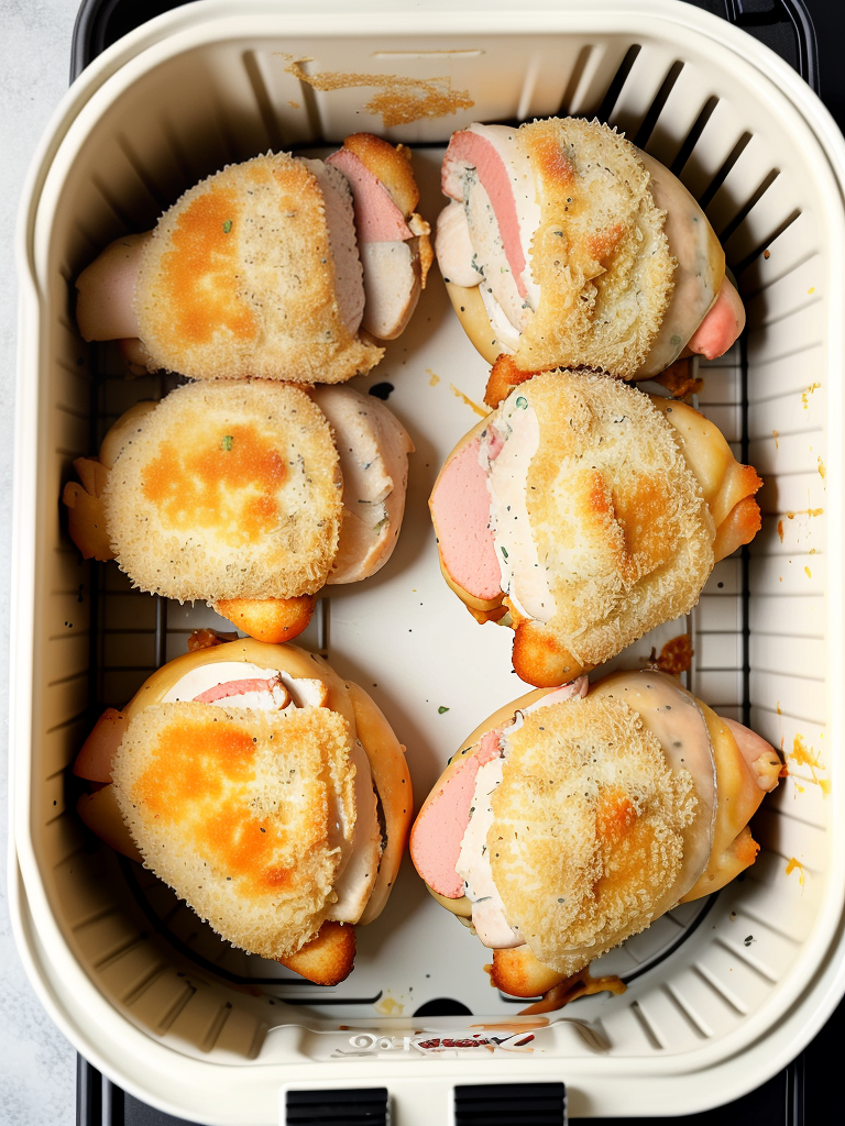 frozen chicken cordon bleu in air fryer