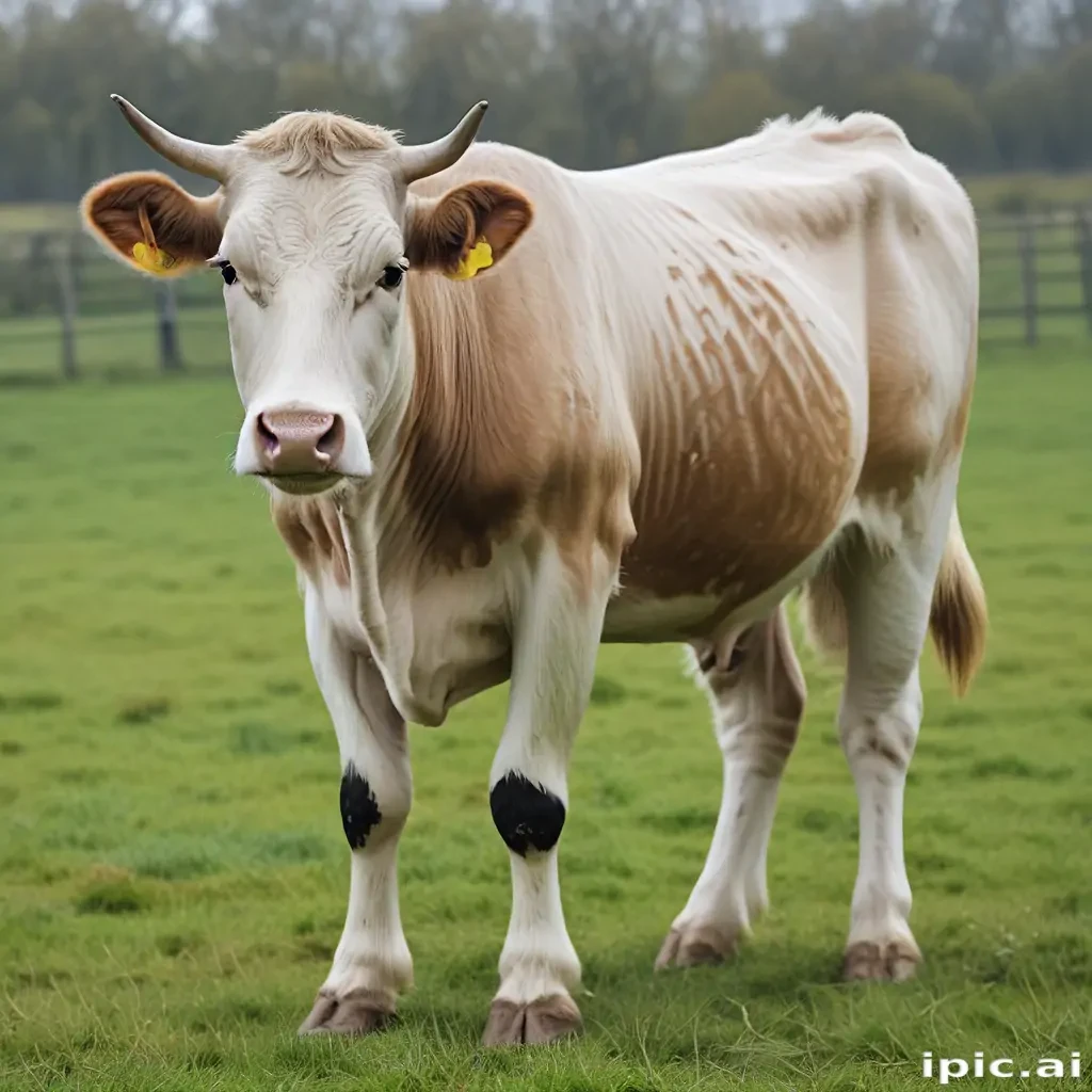 transparent cow
