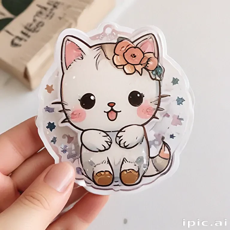 transparent cute stickers