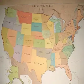 map of states