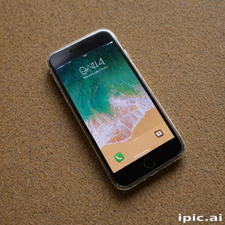 iphone with transparent background