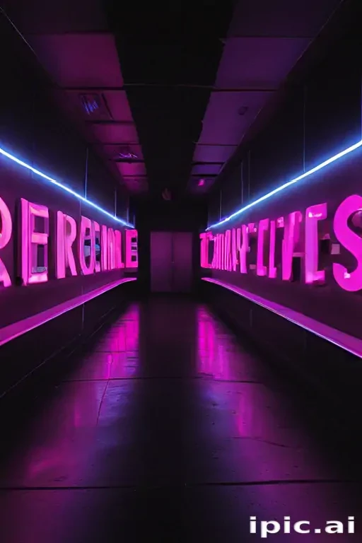 neon background aesthetic