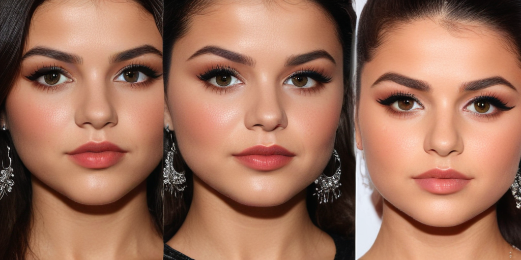 selena gomez makeup style