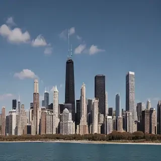 chicago skyline png