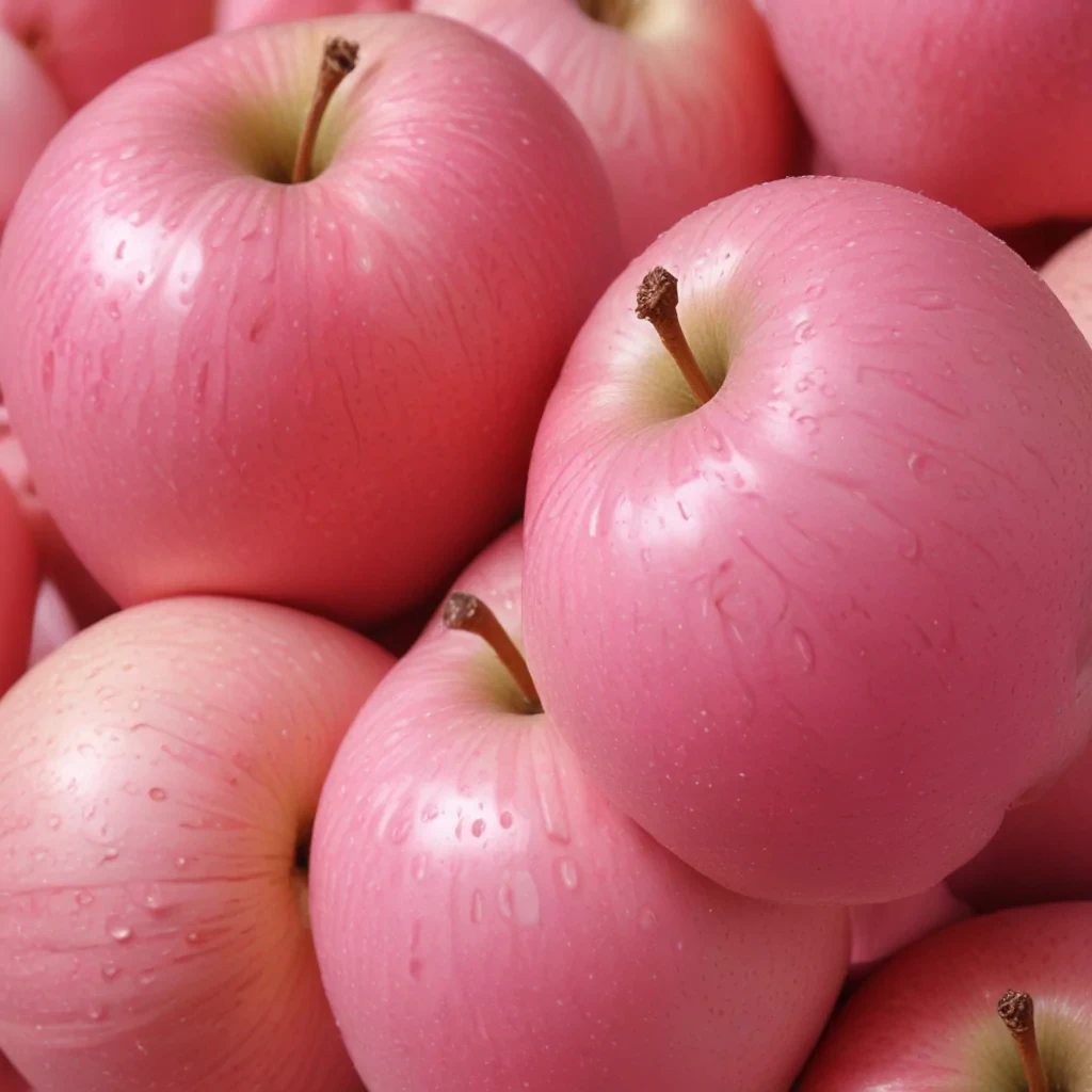 pink apple wallpaper