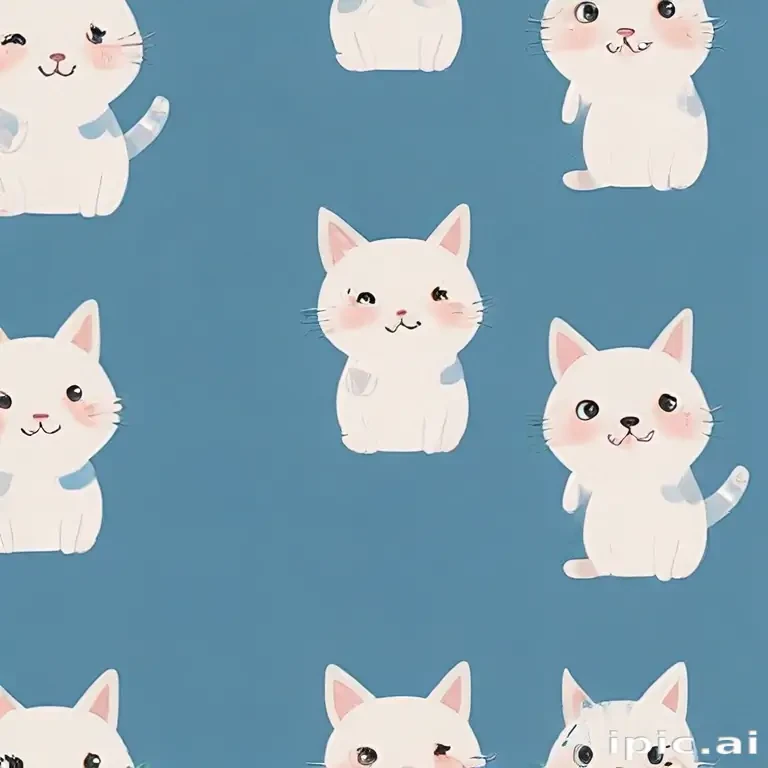 cute blue background