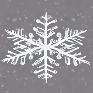 transparent background snowflake clipart
