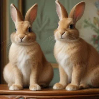 vintage bunnies