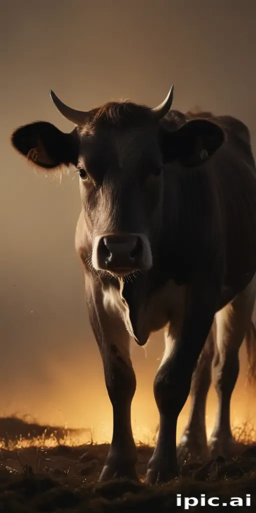 cow silhouette