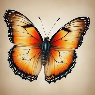 pictures of butterflies to draw