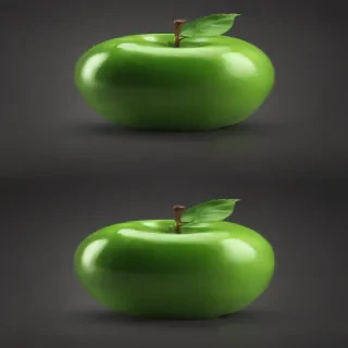 green apple png