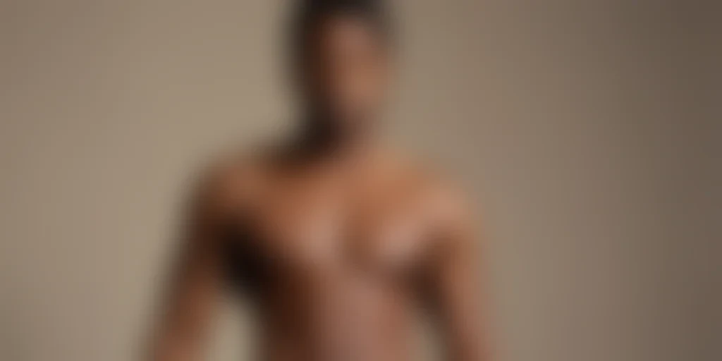 black male shirtless