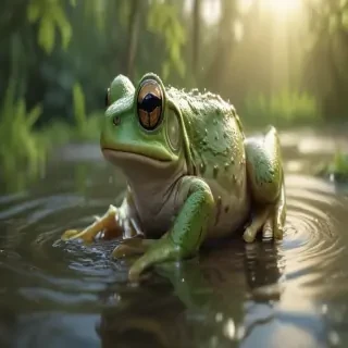 frog illustration