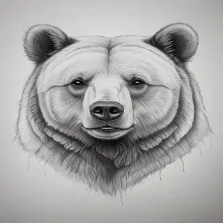 bear drawlings