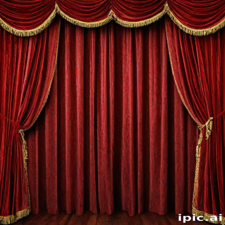 red curtain png