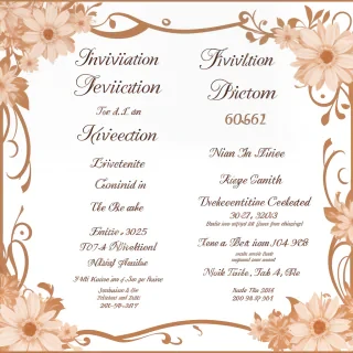 invitation background